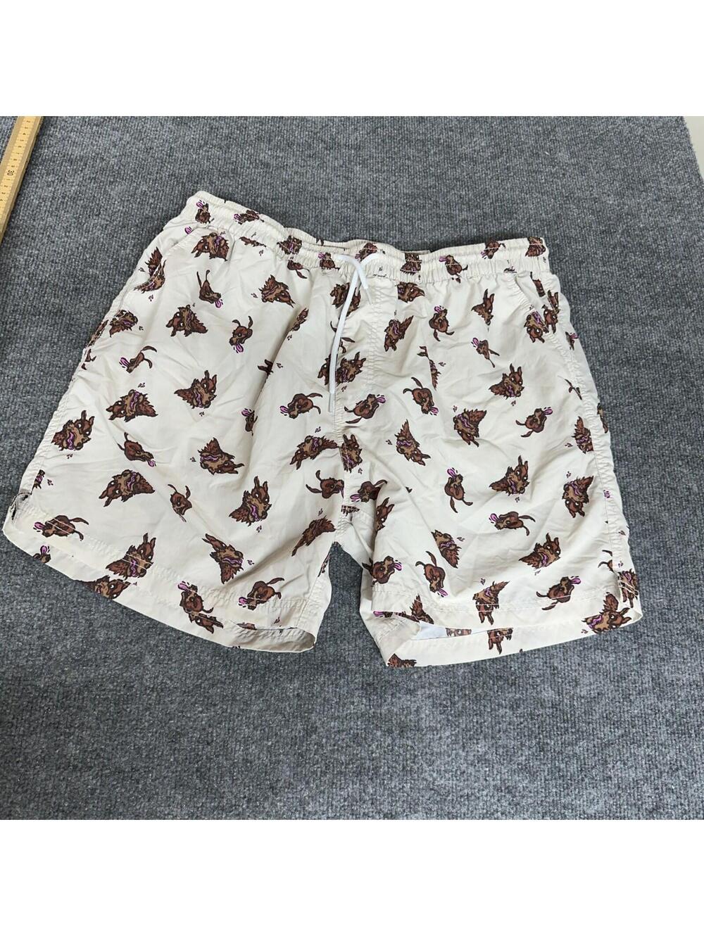 urban outfitters Men’s Animal Print  Swim Trunks Xl